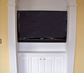 Wall sized built-ins