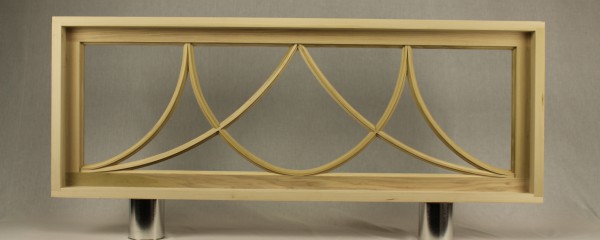 True Divided Lite Transom with curved mullions